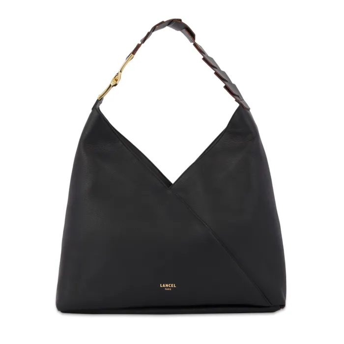 Zip Hobo Bag Majorel Blue Women Lancel Shoulder Bags