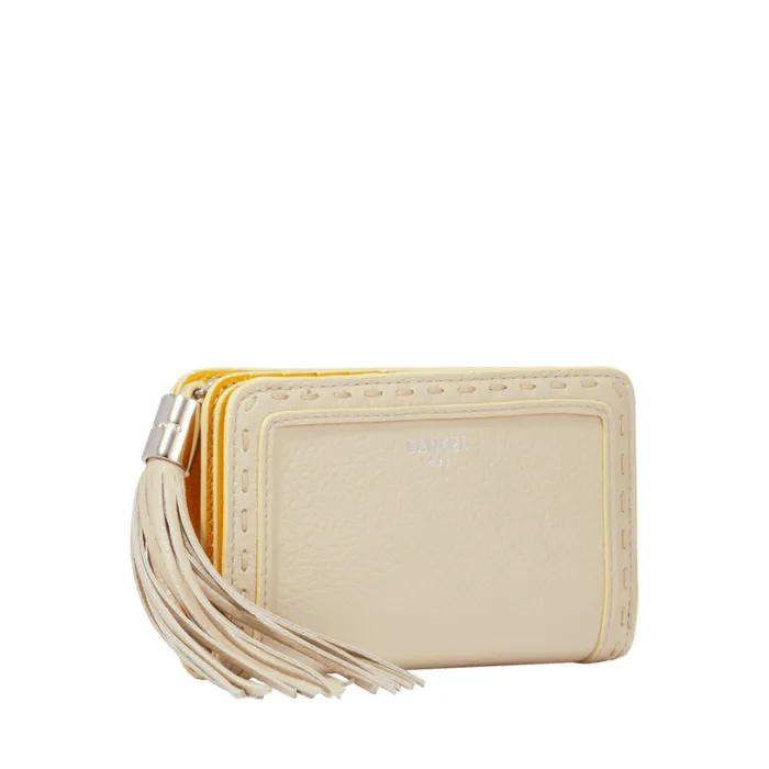 Zipped Rectangular Compact Wallet Multico Dune Women Lancel Wallet Zipped Rectangular Compact Wallet Multico Dune Women Lancel Wallet